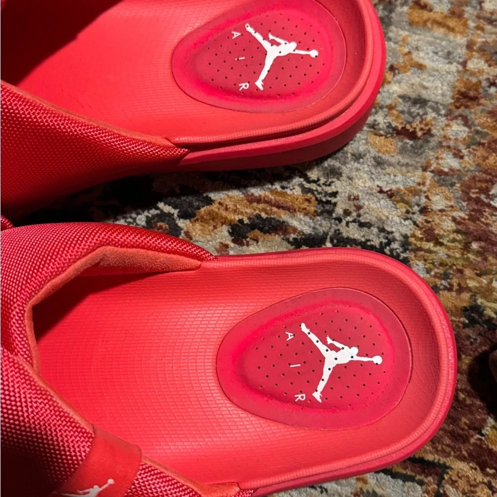 NIKE Women's Jordan Sophia Red Slides Size 8